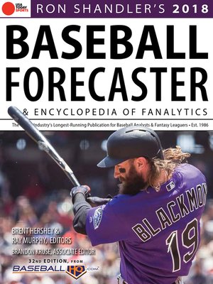 Ron Shandler's 2018 Baseball Forecaster - ebook